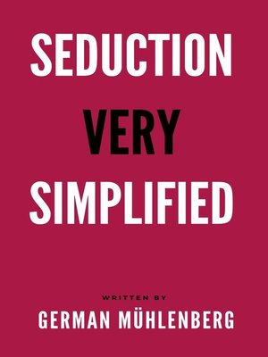 cover image of Seduction Very Simplified